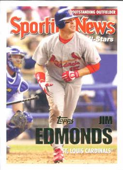 2005 Topps #724 Jim Edmonds Front