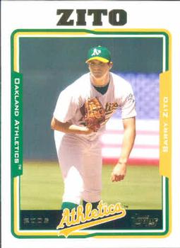 2005 Topps #77 Barry Zito Front