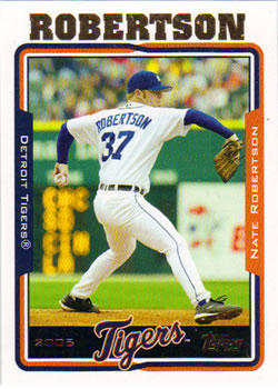2005 Topps #83 Nate Robertson Front