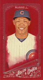 2018 Topps Allen & Ginter X - Mini Red #283 Addison Russell Front