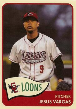 2018 Choice Great Lakes Loons #NNO Jesus Vargas Front