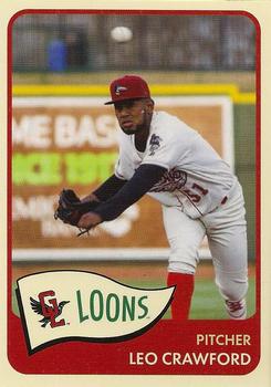 2018 Choice Great Lakes Loons #NNO Leo Crawford Front