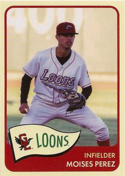 2018 Choice Great Lakes Loons #NNO Moises Perez Front