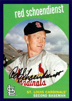 2018 Topps Archives - Purple #78 Red Schoendienst Front