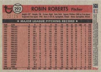 2018 Topps Archives - Blue #292 Robin Roberts Back