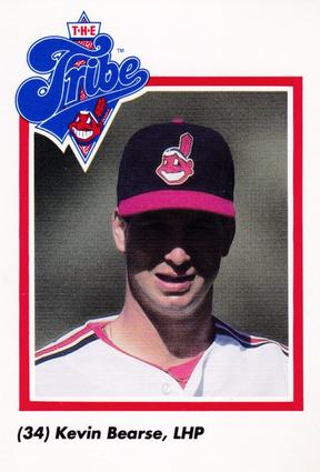 1990 Cleveland Indians The Tribe #4 Kevin Bearse Front