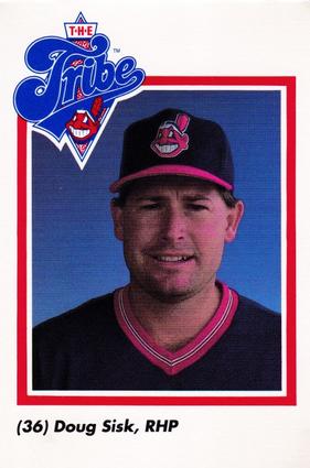 1990 Cleveland Indians The Tribe #36 Doug Sisk Front