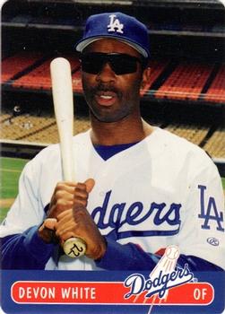 2000 Keebler Los Angeles Dodgers #13 Devon White Front