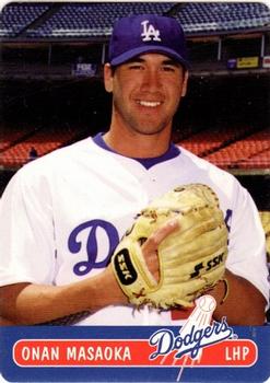 2000 Keebler Los Angeles Dodgers #15 Onan Masaoka Front
