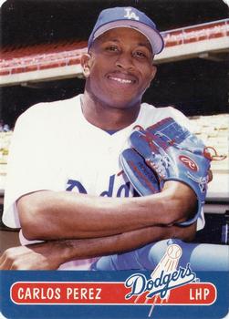 2000 Keebler Los Angeles Dodgers #22 Carlos Perez Front