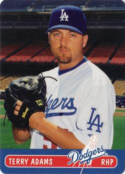 2000 Keebler Los Angeles Dodgers #24 Terry Adams Front