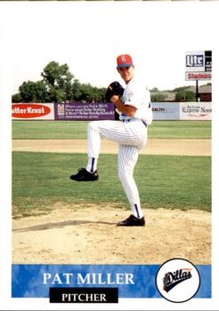1994 Collect-A-Sport Amarillo Dillas #18 Pat Miller Front