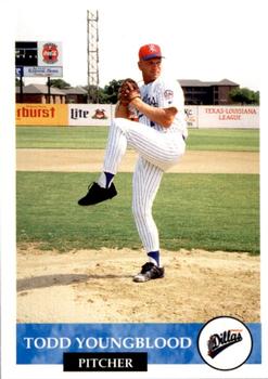1994 Collect-A-Sport Amarillo Dillas #26 Todd Youngblood Front