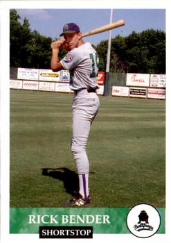 1994 Collect-A-Sport Beaumont Bullfrogs #3 Rick Bender Front