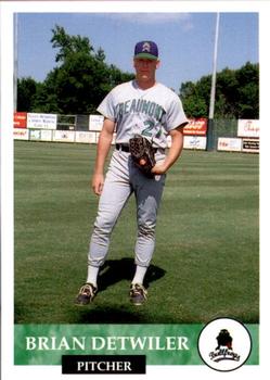 1994 Collect-A-Sport Beaumont Bullfrogs #10 Brian Detwiler Front