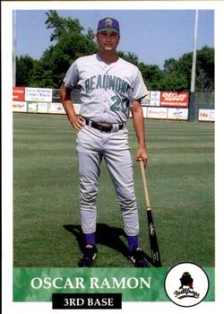 1994 Collect-A-Sport Beaumont Bullfrogs #21 Oscar Ramon Front
