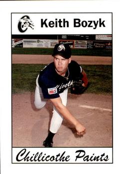 1994 Chillicothe Paints #4 Keith Bozyk Front
