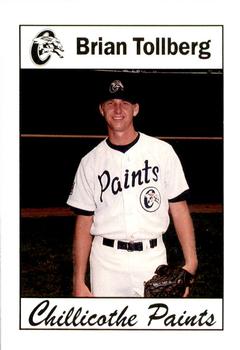 1994 Chillicothe Paints #20 Brian Tollberg Front