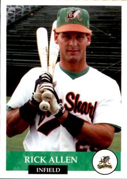 1994 Collect-A-Sport Mobile Baysharks #2 Rick Allen Front