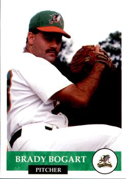 1994 Collect-A-Sport Mobile Baysharks #4 Brady Bogart Front