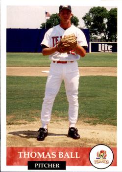 1994 Collect-A-Sport San Antonio Tejanos #3 Thomas Ball Front