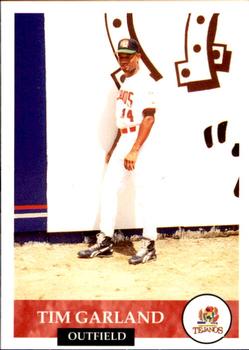 1994 Collect-A-Sport San Antonio Tejanos #12 Tim Garland Front