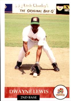 1994 Collect-A-Sport San Antonio Tejanos #18 Dwayne Lewis Front