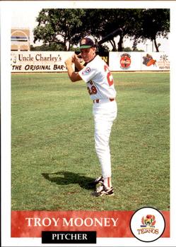 1994 Collect-A-Sport San Antonio Tejanos #20 Troy Mooney Front