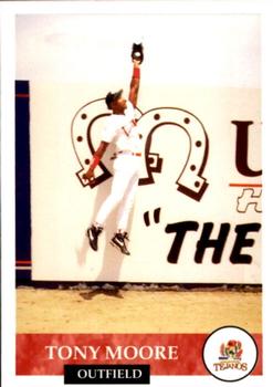 1994 Collect-A-Sport San Antonio Tejanos #21 Tony Moore Front
