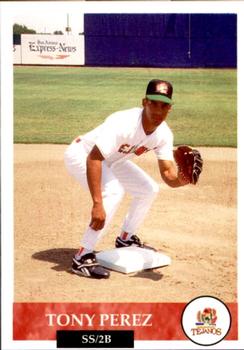 1994 Collect-A-Sport San Antonio Tejanos #22 Tony Perez Front