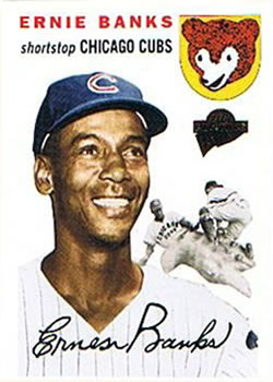 2005 Topps All-Time Fan Favorites #47 Ernie Banks Front