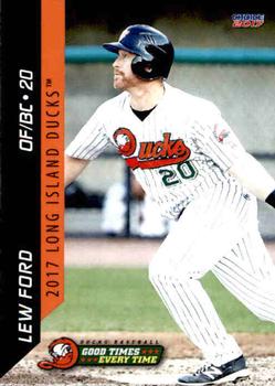 2017 Choice Long Island Ducks #13 Lew Ford Front