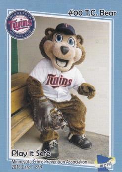 2018 Minnesota Twins Police #1 TC Bear Front