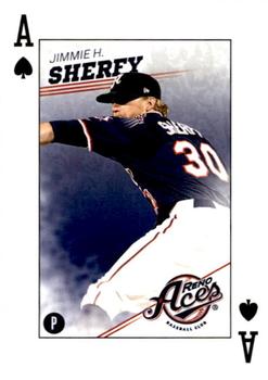 2017 Choice Reno Aces #13 Jimmie Sherfy Front