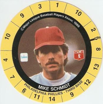 1989 Cadaco Discs - Back Variation #NNO Mike Schmidt Front