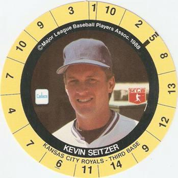 1989 Cadaco Discs - Back Variation #NNO Kevin Seitzer Front