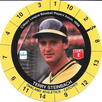 1989 Cadaco Discs - Back Variation #NNO Terry Steinbach Front