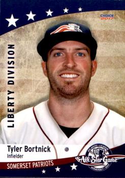 2017 Choice Atlantic League All-Stars #5 Tyler Bortnick Front