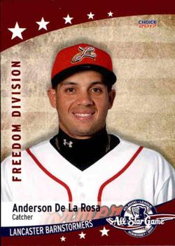 2017 Choice Atlantic League All-Stars #27 Anderson De La Rosa Front