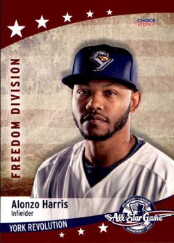 2017 Choice Atlantic League All-Stars #46 Alonzo Harris Front