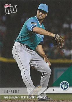 2018 Topps Now Players Weekend #PW-124 Wade LeBlanc Front