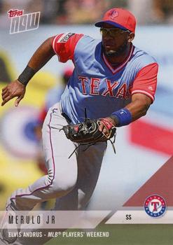 2018 Topps Now Players Weekend #PW-136 Elvis Andrus Front