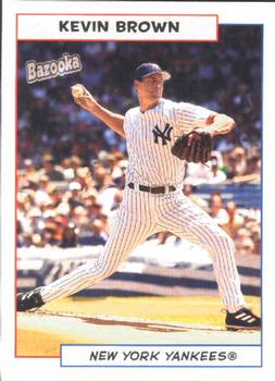 2005 Bazooka #58 Kevin Brown Front