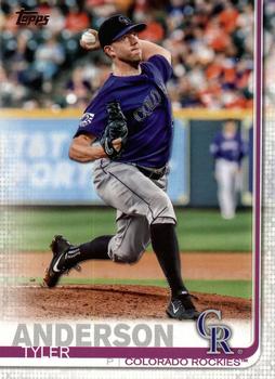 2019 Topps #2 Tyler Anderson Front