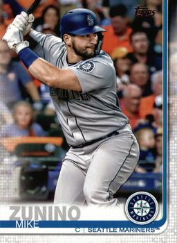 2019 Topps #11 Mike Zunino Front