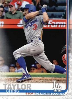 2019 Topps #72 Chris Taylor Front