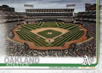 2019 Topps #126 Oakland Coliseum Front