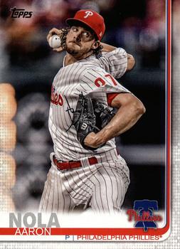 2019 Topps #163 Aaron Nola Front