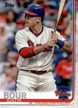 2019 Topps #248 Justin Bour Front