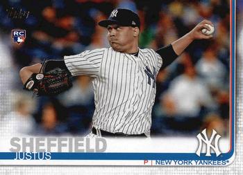 2019 Topps #306 Justus Sheffield Front